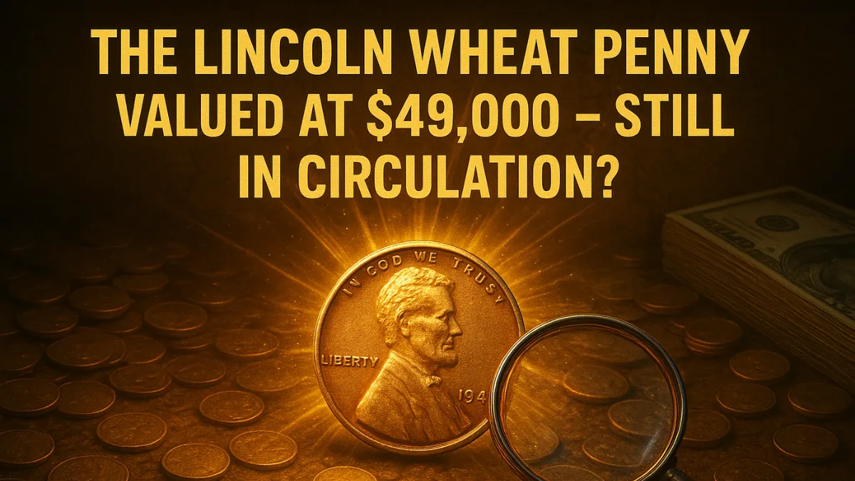 The Lincoln Wheat Penny Valued at $49,00, Still in Circulation?
