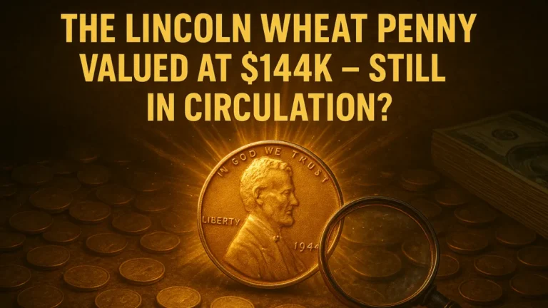 The Lincoln Wheat Penny Valued at $144K, Still in Circulation?