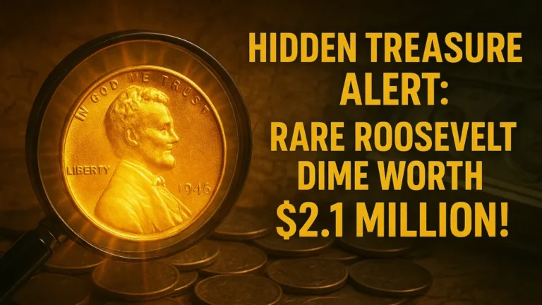 Hidden Treasure Alert: Rare Roosevelt Dime Worth $2.1 Million Could Still Be Out There