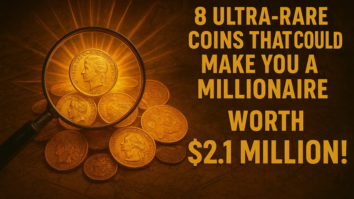 8 Ultra-Rare Coins That Could Make You a Millionaire, Worth $10 Million