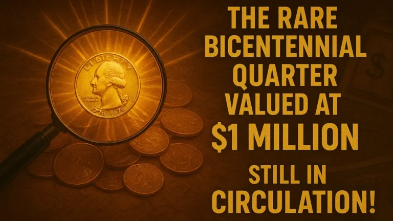 The Rare Bicentennial Quarter Valued at $1 Million, Still in Circulation